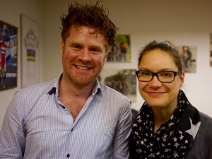 To af de nye bestyrelsesmedlemmer Morten Anderson og Rikke Bak Dalgaard - foto: Jesper Skovbølle